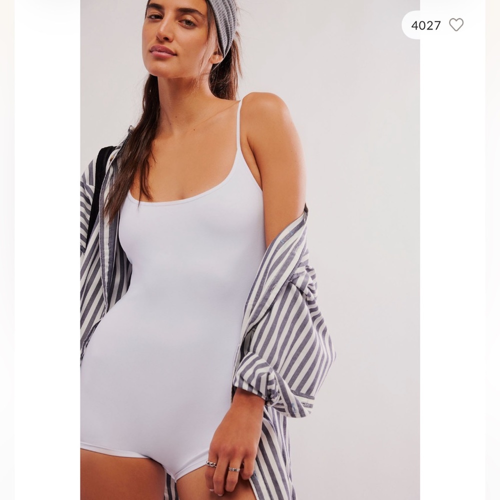 Free People Boyshort Onesie